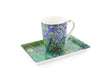 梵高鳶尾花 杯與托盤 套裝 Van Gogh Irises Mug & Tray Set